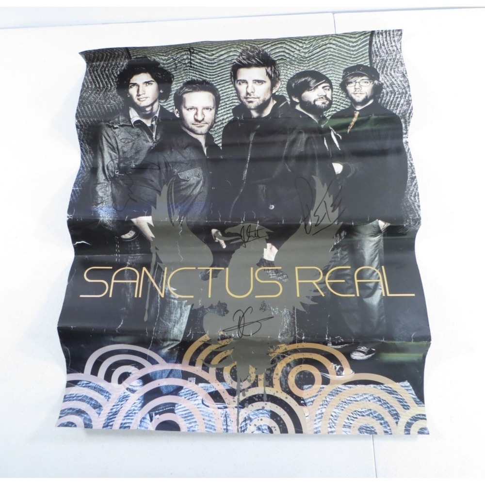 Sanctus Read Band Signed Autographed Promo Poster 18" x 24"